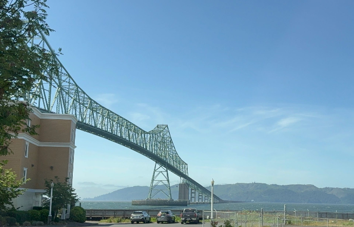 Astoria bridge photography.